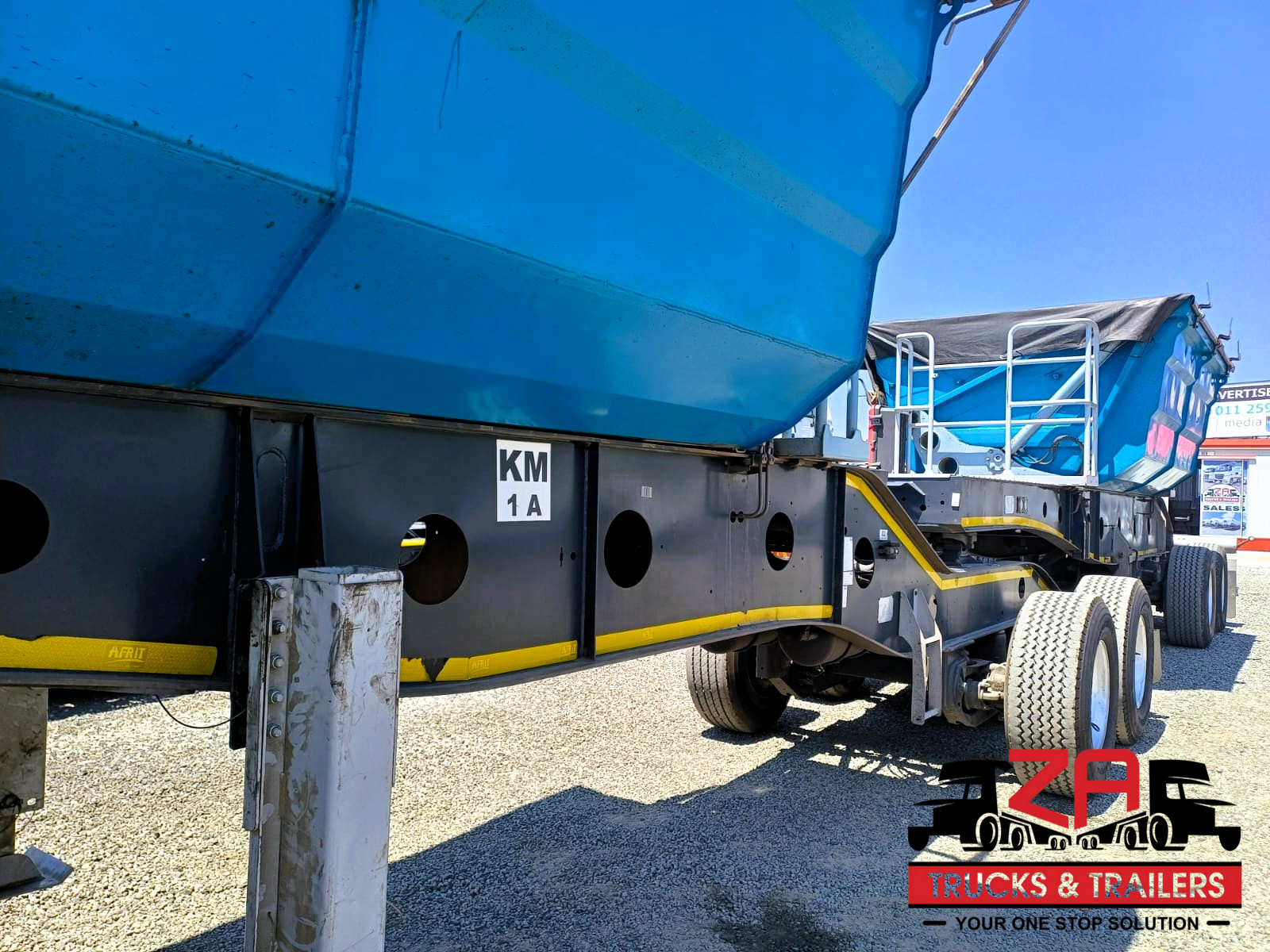 2021 AFRIT 18 CUBE SIDE TIPPER TRAILER #53337